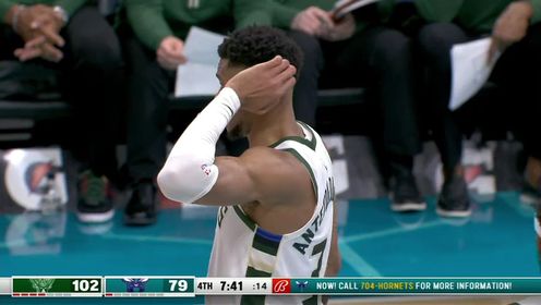 《NBA全场集锦》【回放】雄鹿vs黄蜂第4节英文原声回放
