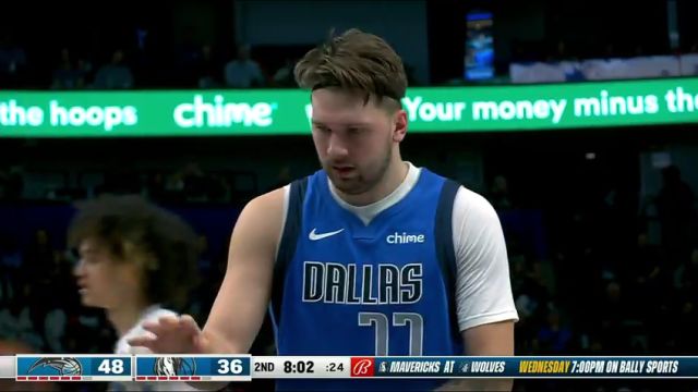 NBA常规赛：魔术vs独行侠第2节英文原声回放