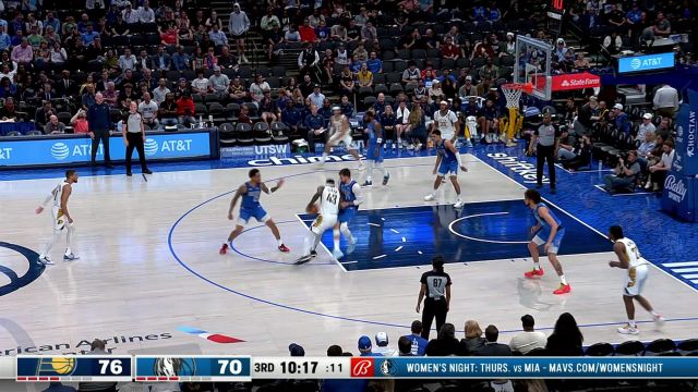 甩开防守弧顶开火 哈利伯顿大号三分正中靶心