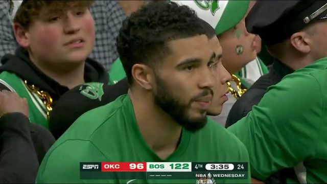 NBA常规赛：雷霆vs凯尔特人第4节中文解说回放