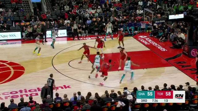 NBA常规赛：黄蜂vs猛龙英文原声全场回放
