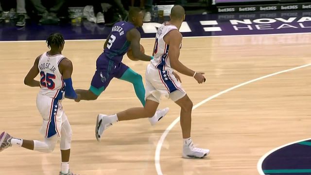 76人vs黄蜂五佳球 米勒助飞索尔空接炸筐 大帝只手遮天送火锅大帽
