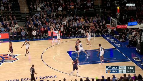 《NBA全场集锦》手感准的不像话！迪文琴佐停车问路飘逸三分应声入网