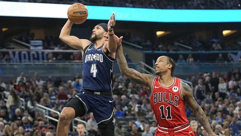 《NBA全场集锦》【原声】公牛98-113魔术 班凯罗24+6+5魔术轻取公牛