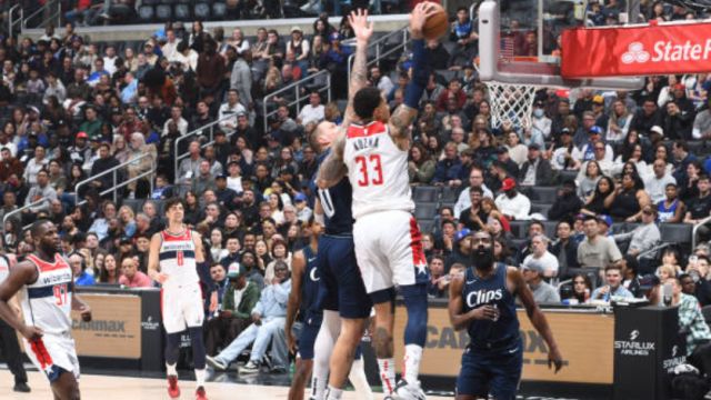 奇才vs快船五佳球 哈登曼恩精彩连线 库兹马残暴隔扣石破天惊