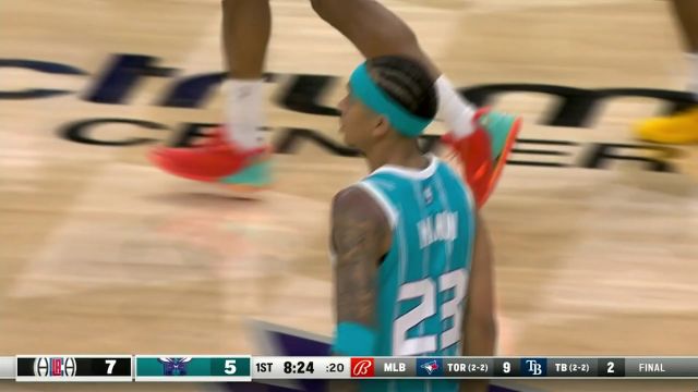 祖巴茨vs黄蜂集锦 拿下24+12大号两双镇守篮下