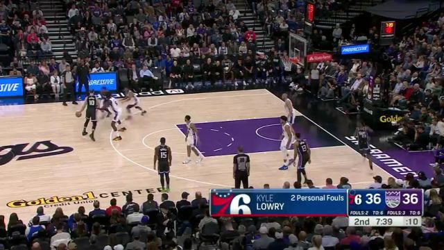 76人vs国王第2节英文原声回放