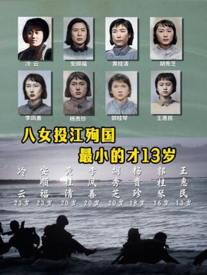 “别管我们！”八女投江殉国，最小的才13岁......（天地英雄气）#烈士#致敬#抗日英雄_高清