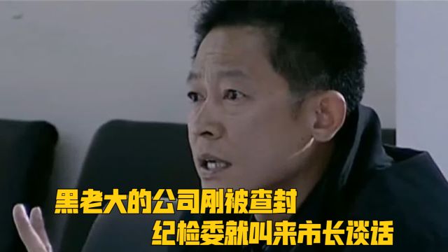 黑老大的公司刚被查封,纪检委就叫来市长谈话,查清背后资金来源