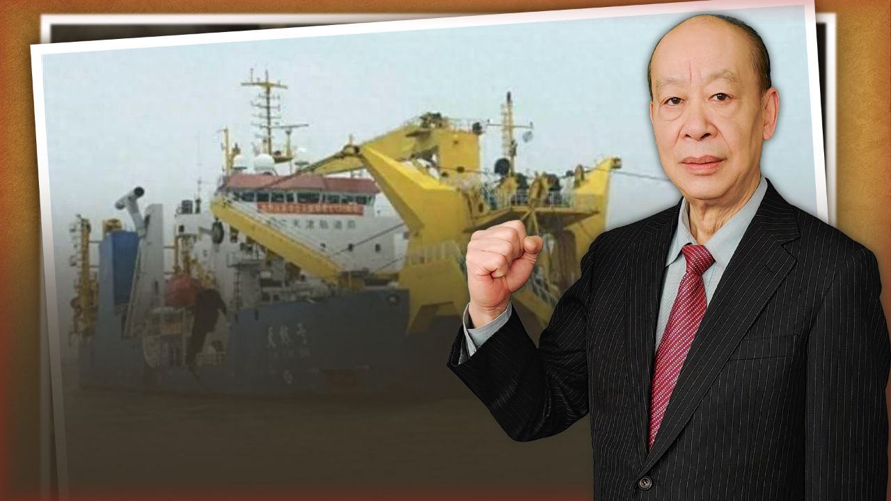 大陆巨型挖泥船开动,台当局扬言驱逐,金厦海域的博弈焦点变了