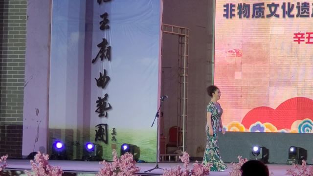 天津曲艺团国家一级演员,刘迎,天津时调《和合情怀永传扬》