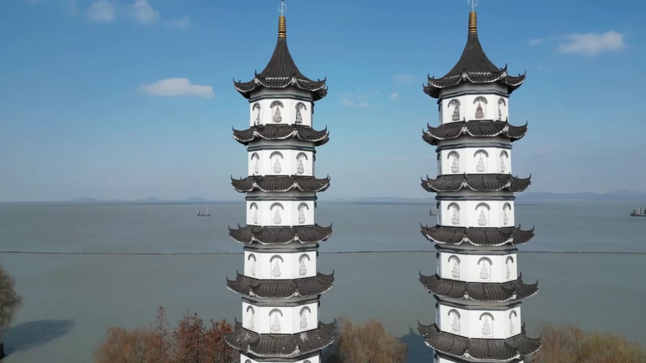 24005,苏州吴江七都双塔