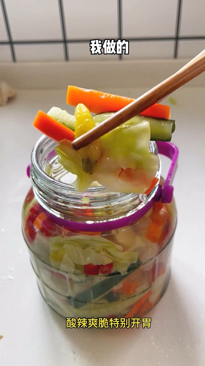雪碧来做泡菜,不仅口感爽脆开胃,还特别容易保存,快试试吧 #雪碧泡菜