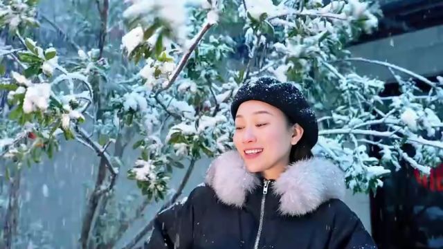 视频丨初雪,来苏仙感受52℃的热情