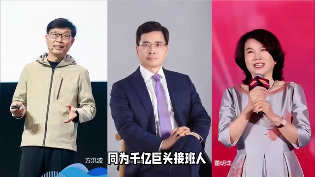 方洪波、周云杰、董明珠有哪些相同点与不同点?