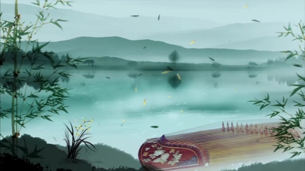 茶香夜雨 原唱 led背景视频s167.