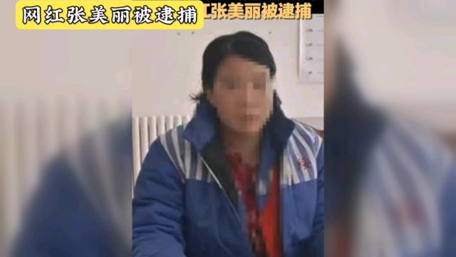 突发!网红张美丽被逮捕,殴打母亲,拍不雅视频,大量细节被扒出