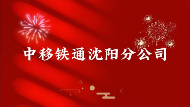 沈阳分公司新春祝福视频