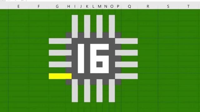 在 Excel 中构建 16 位 CPU!国外大牛极限“整活”:128KB RAM、16 色显示,还有自定义汇编