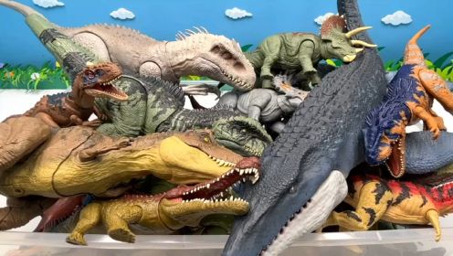 恐龙动物模型玩具侏罗纪世界