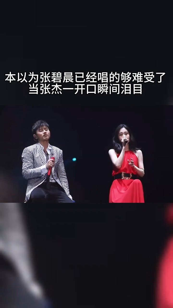 张碧晨#张杰 演唱会同台演唱#只要平凡 生命漫长也短暂,岁月如歌也
