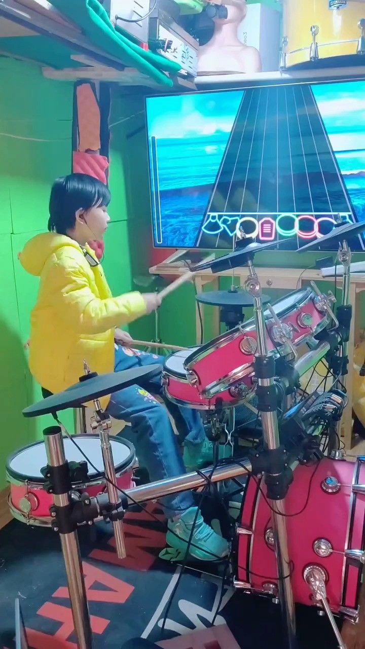摇滚西游 #乐器电子鼓 #乐器演奏 #架子鼓小鼓手