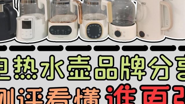 电热水壶什么牌子的好用?测评剖析热门型号推荐