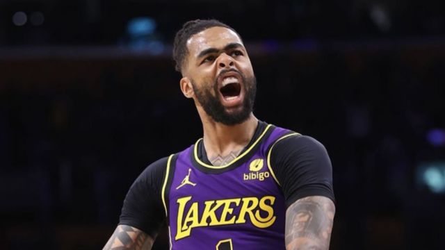 拉塞尔44+6+9创5大纪录：比肩科比詹姆斯 湖人队史第一人