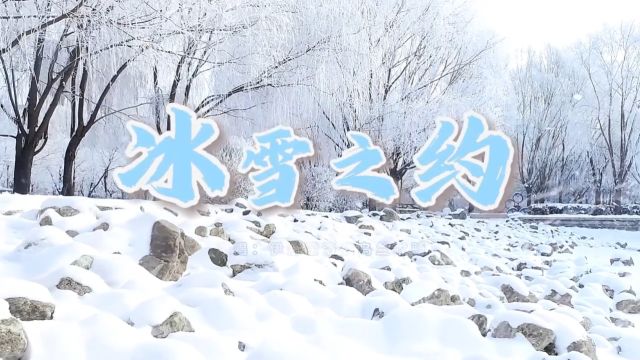 冰雪之约~~(来源:伊金霍洛文化旅游)