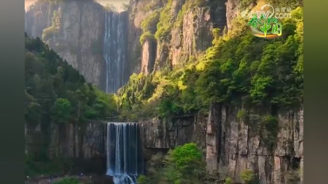 春天里的中国,浙江温州:百丈瀑布气势宏,踏青赏春正当时