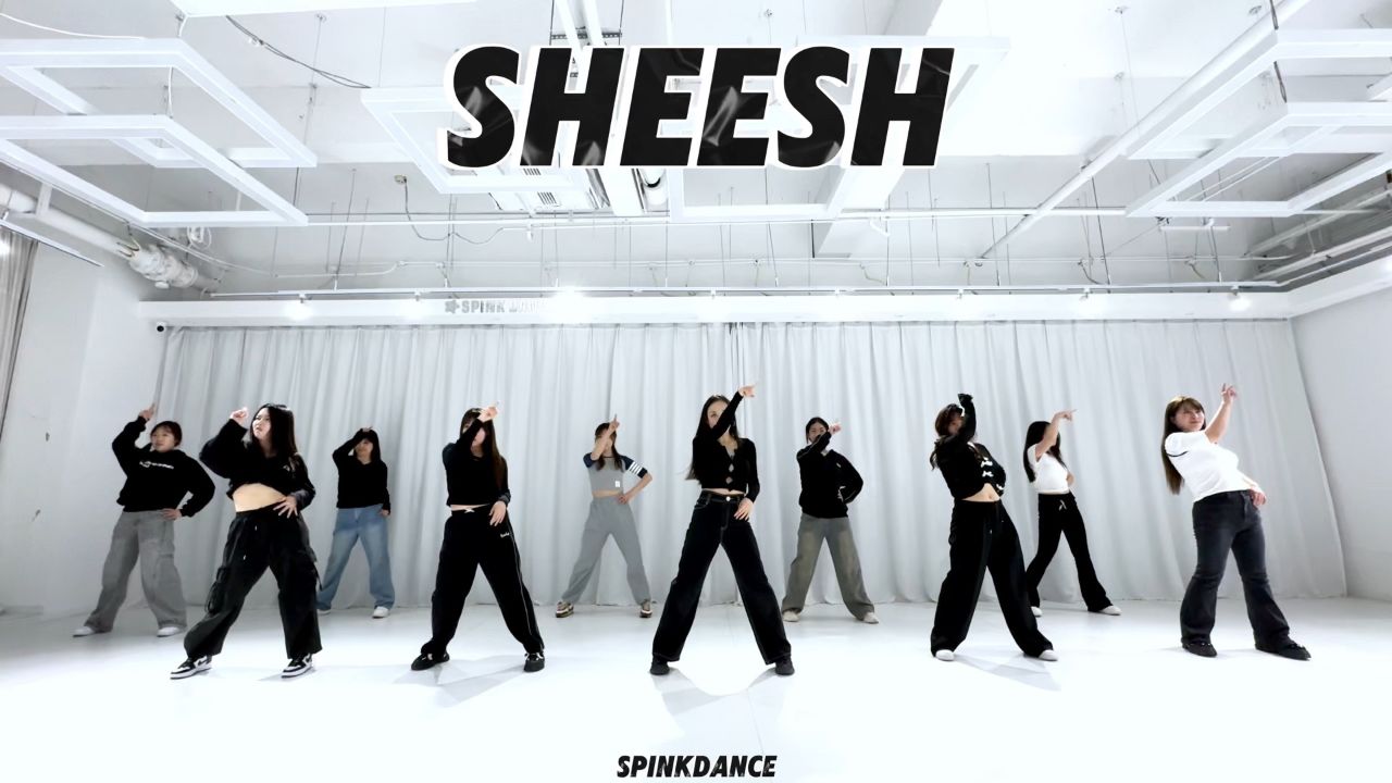 【青岛spink舞蹈】kpop韩舞课堂 babymoster新歌《sheesh》舞蹈