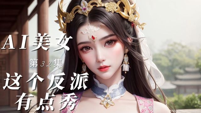 AI美女大赏:这个反派有点秀32