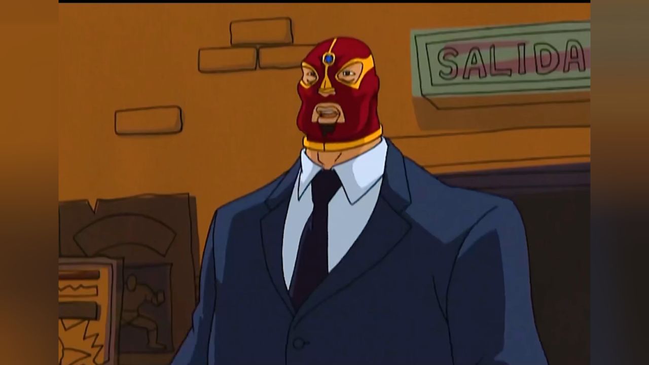 牛战士从不摘下面具