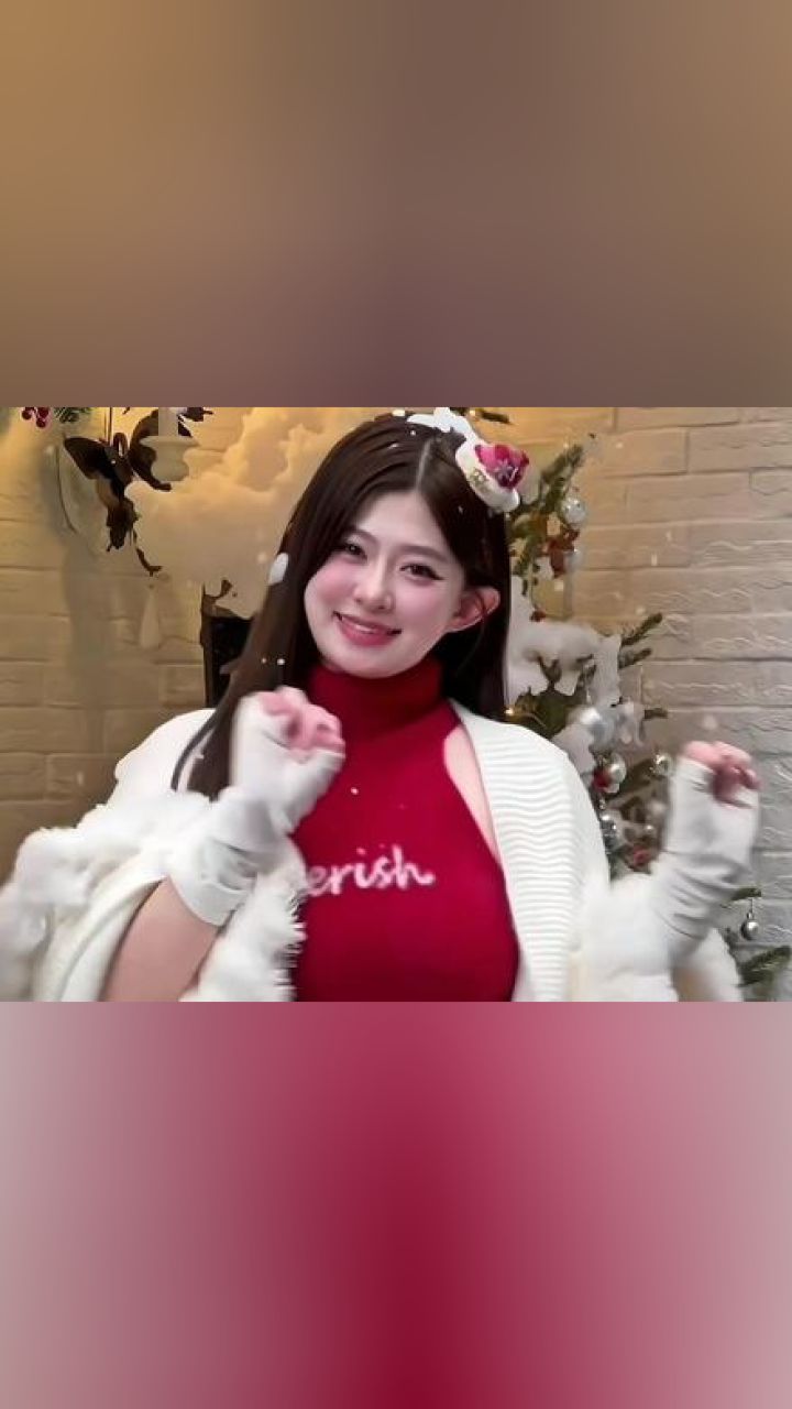 圣诞快来啦 老婆们快准备漂亮的裙子过节约会啦～#santatellme圣诞
