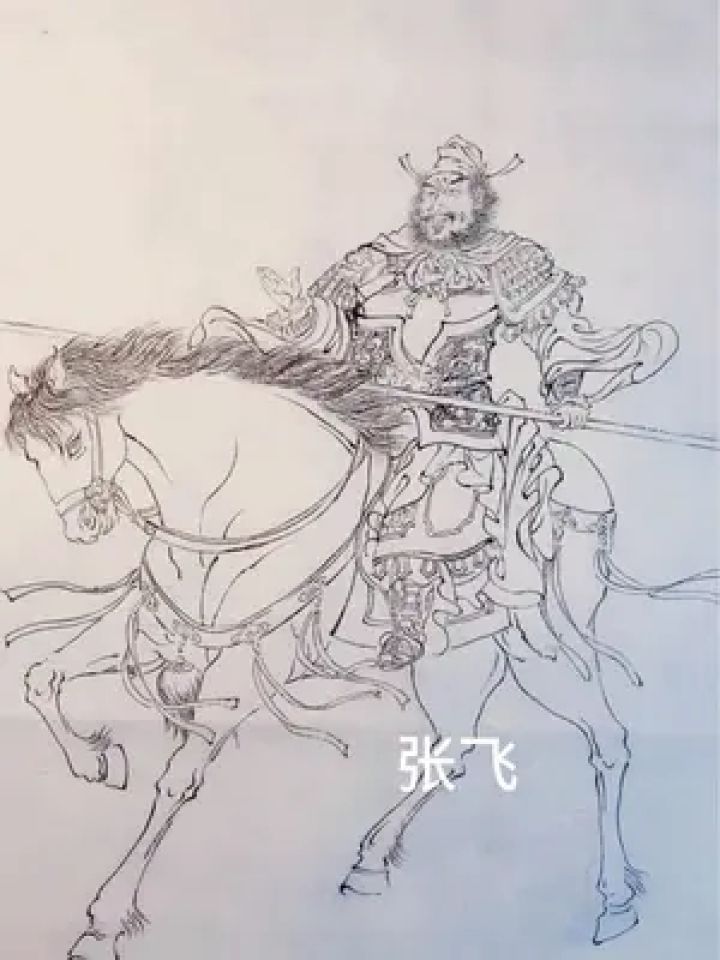 五虎上将第二.单枪匹马立于桥上,喝退百万曹军.立下战功无数.