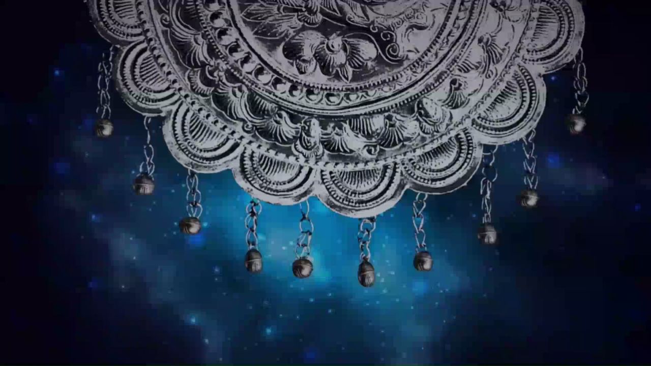 b805-锦色苗族民间舞蹈独舞演出表演节目动态led大屏幕背景视频素材