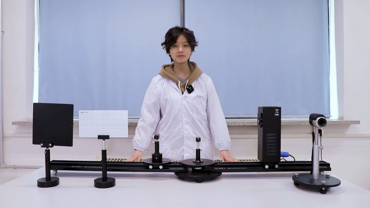 双光栅衍射成像高清视频