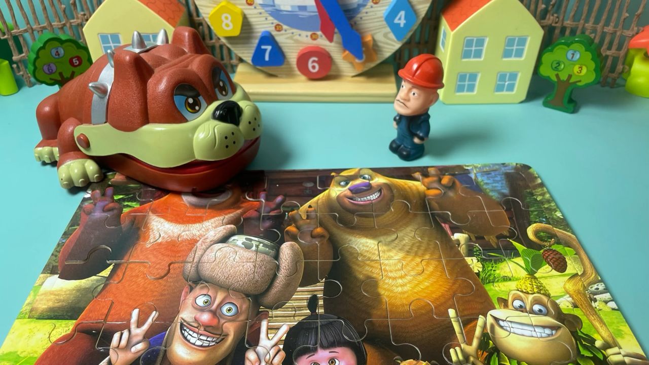 玩具故事—光头强的拼图