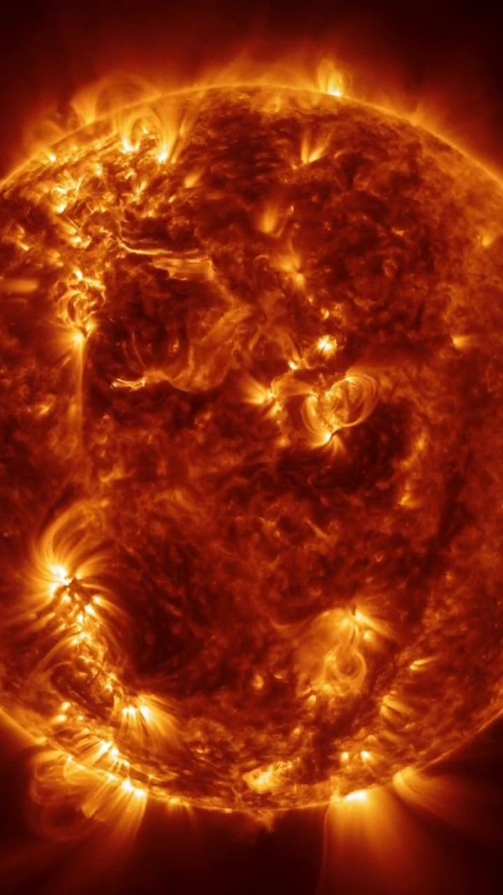 这可能是你第一次近距离观察太阳吧!表面温度6000°cc