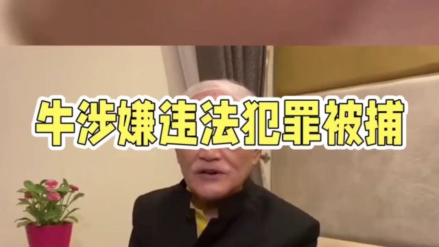 牛犇陷风波:昔日影帝涉嫌犯罪,娱乐圈震动