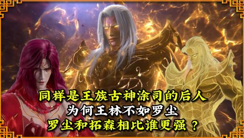 仙逆原著：同样是王族古神涂司的后人，为何王林不如罗尘，罗尘和拓森相比谁更强？_动漫_高清完整版视频在线观看_腾讯视频