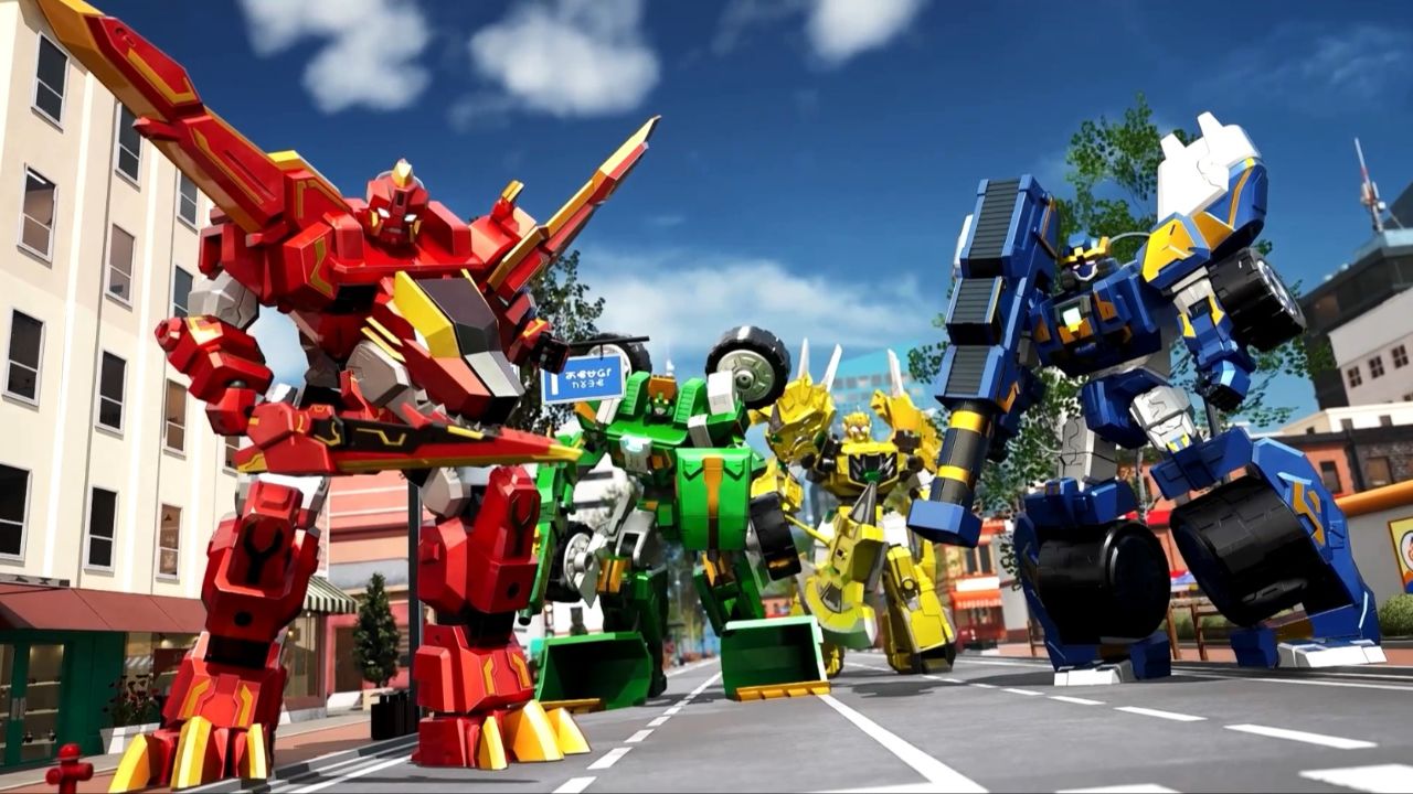 【心奇爆龙战车】城市中出现猴子怪物