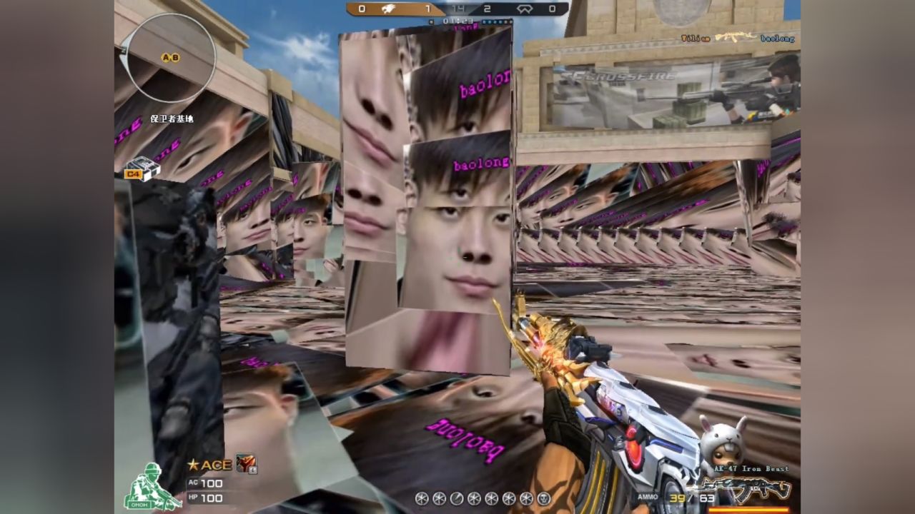 cf搞笑:小美竟然用喷涂吓唬威廉