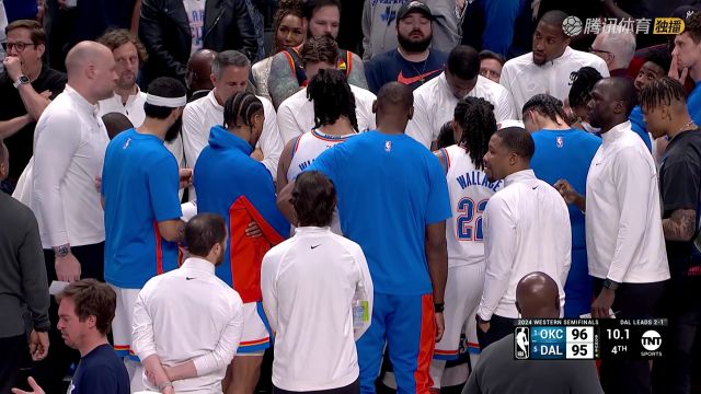 2023/24赛季NBA季后赛：雷霆 VS 独行侠 全场回放