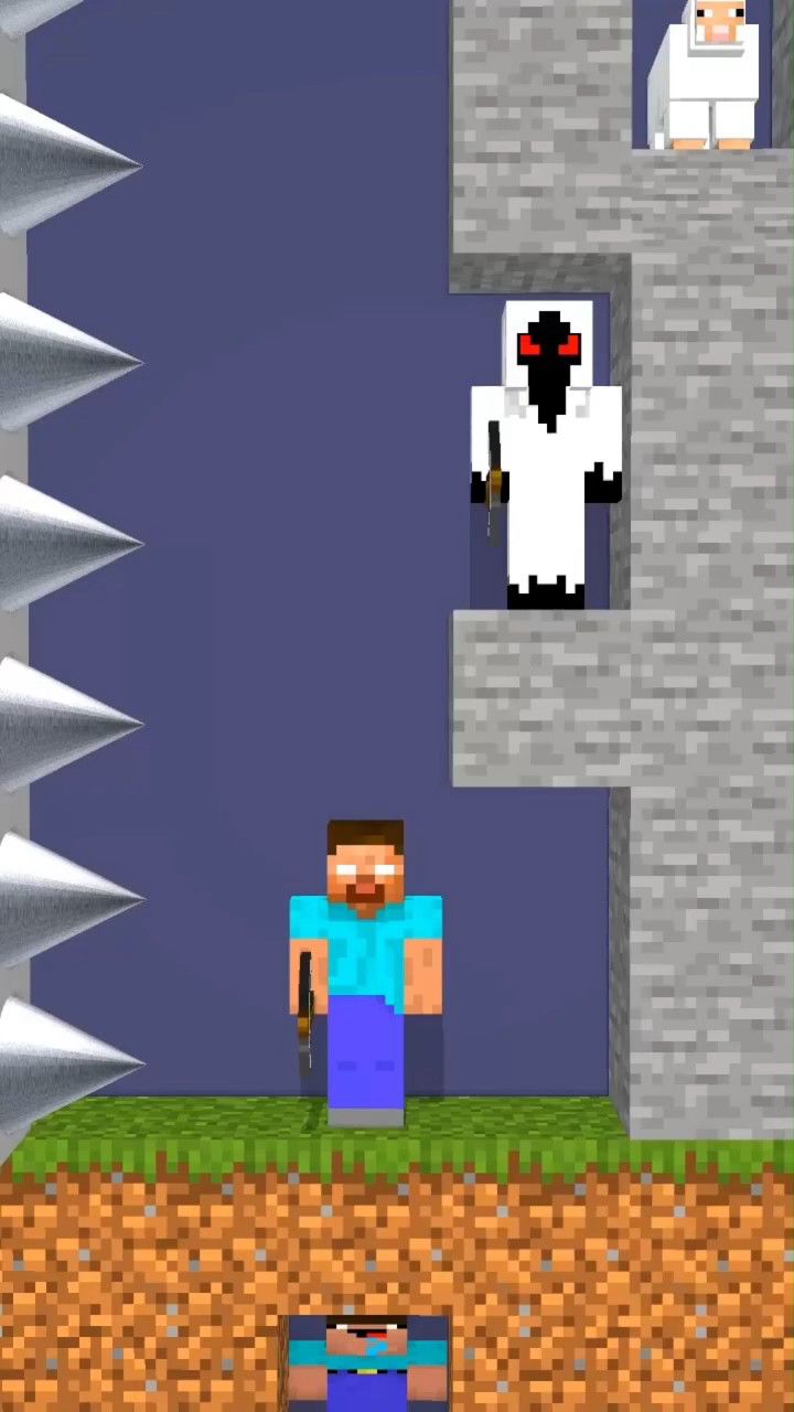 实体303与史蒂夫逃离长钉