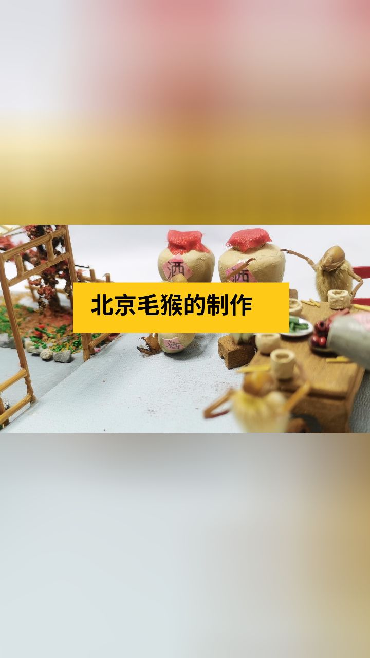 毛猴制作步骤图片