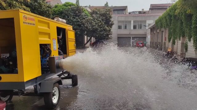 广西暴雨排涝移动泵车 汽柴油水泵 防汛应急抽水机