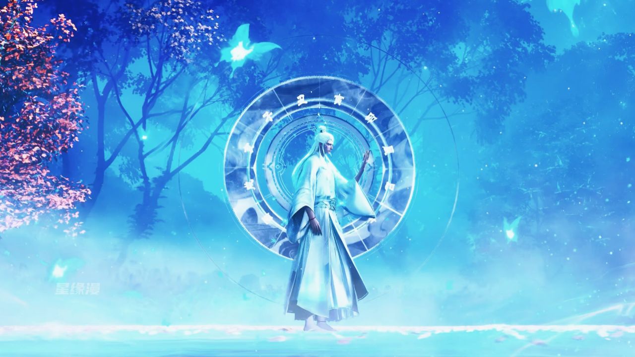 水墨风动画沧元图第二季开播,柳七月父亲柳夜白霸气救场!