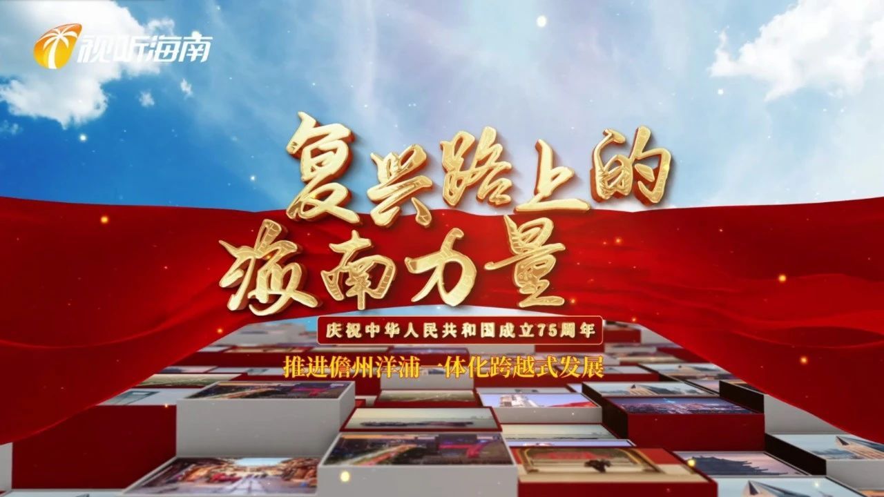 复兴路上的海南力量|推进儋州洋浦一体化跨越式发展_高清