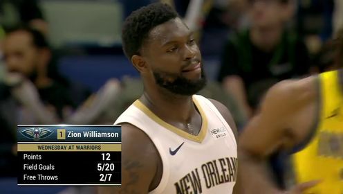 《NBA全场集锦》NBA常规赛：步行者vs鹈鹕第1节英文原声回放